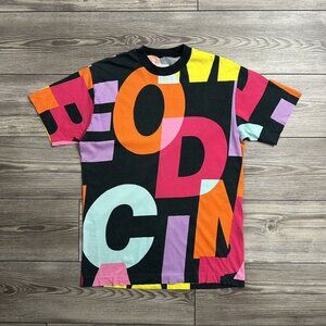 Vintage 90’s United Colors Of Benetton Letters AOP T Shirt